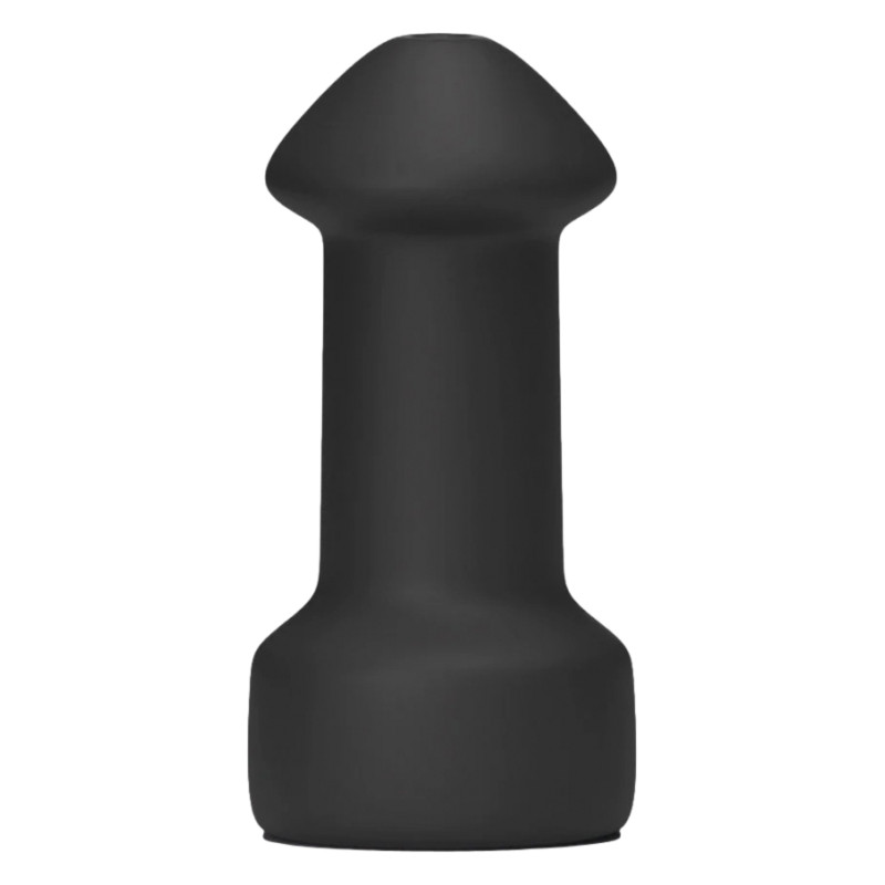 All Black Male Masturbator Masturbateur souple ABM01 Hook-Up 16 cm